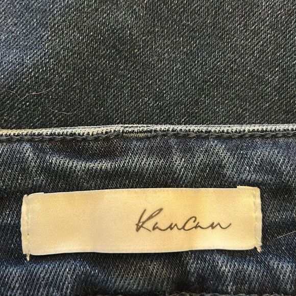 Kancan distressed hem denim ankle jeans Size 3 EUC - Picture 8 of 9